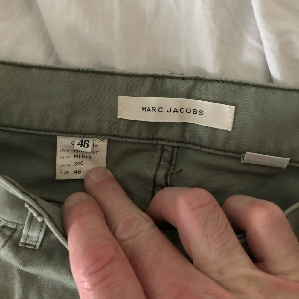 Marc Jacobs pants olive men’s size 32